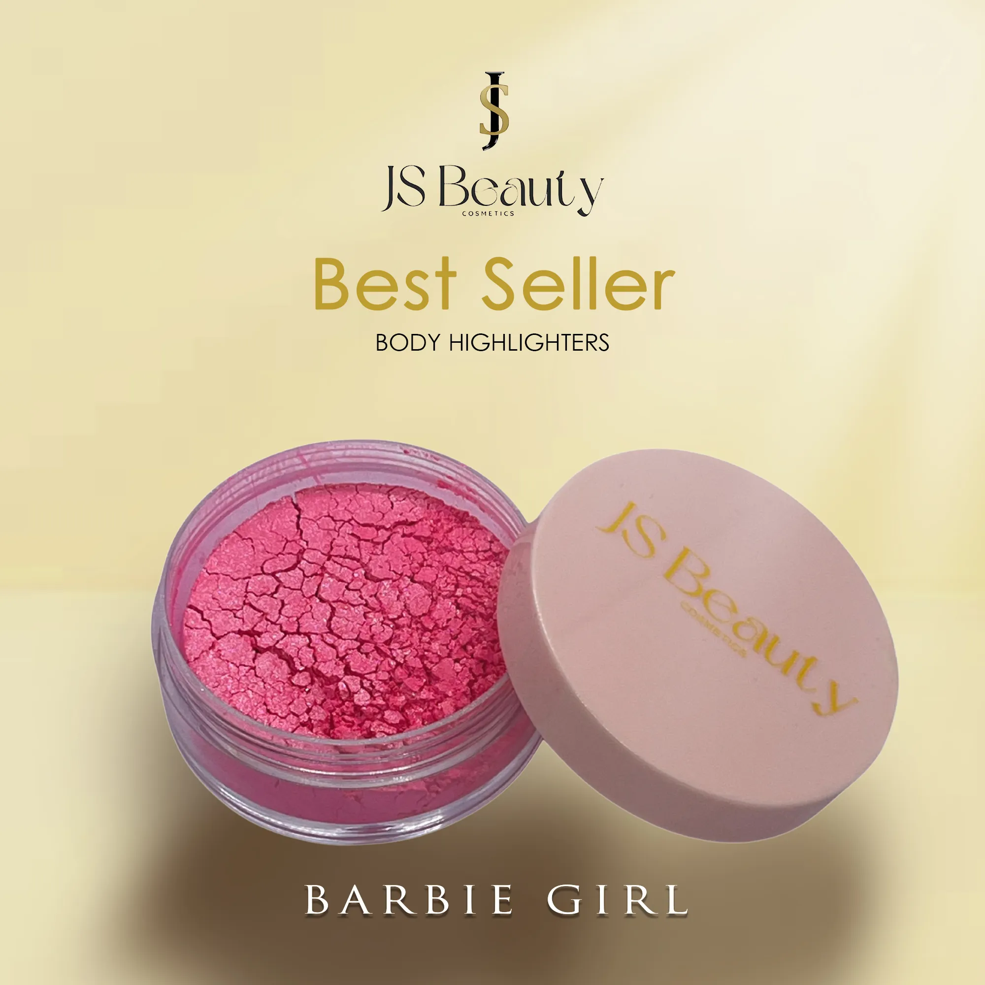 Losse shimmer highlightes Girl